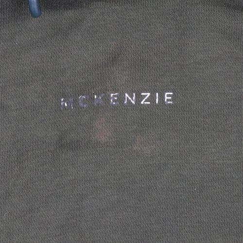 McKenzie Unisex Green Pullover Hoodie Size 8