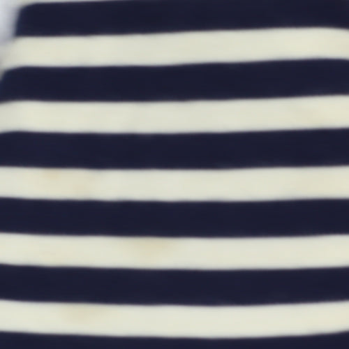 Sparrow Women's Black Striped Pullover Jumper M