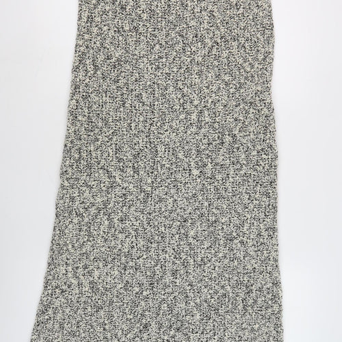 Zara Women’s Grey Knit Dress Size 12