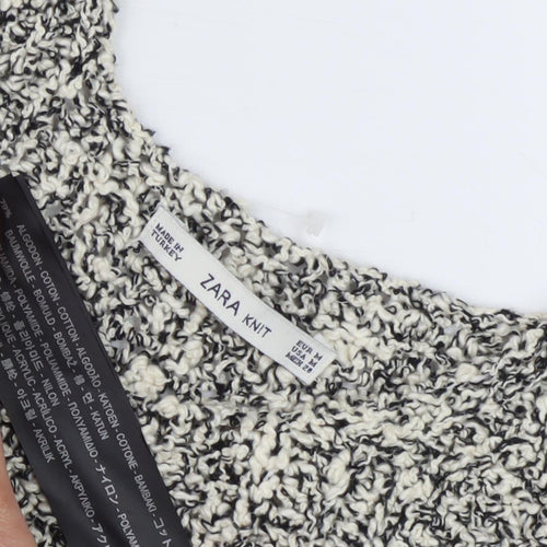Zara Women’s Grey Knit Dress Size 12