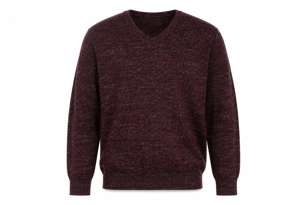 Front view of Gap Men's Red Wool Blend jumper M