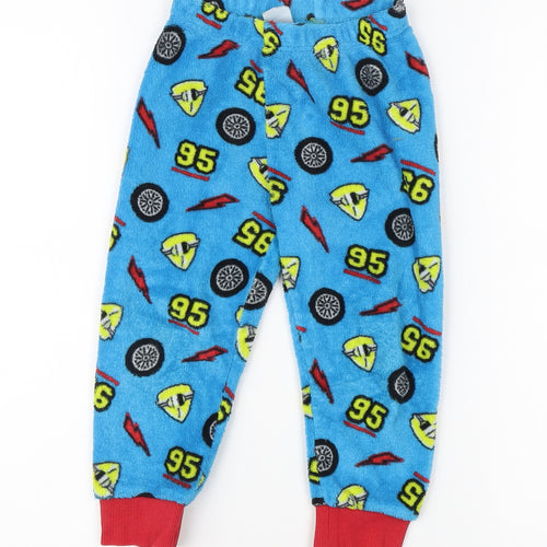 Disney Cars Boys Blue Graphic Pyjama Pants - 3 Years
