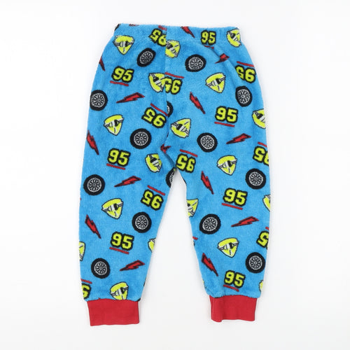 Disney Cars Boys Blue Graphic Pyjama Pants - 3 Years