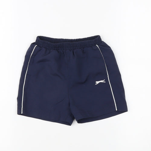 Slazenger Boys' Blue Athletic Shorts 3-4 Years - Ideal for School & Play