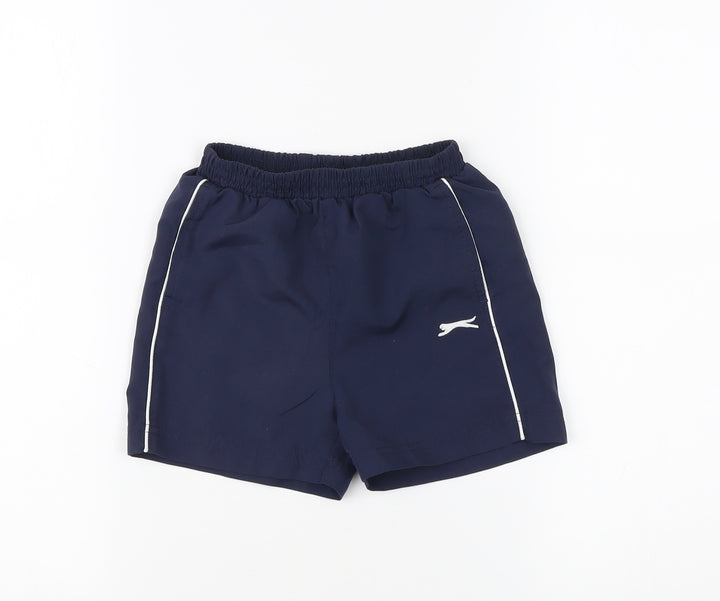 Slazenger Boys' Blue Athletic Shorts 3-4 Years - Ideal for School & Play