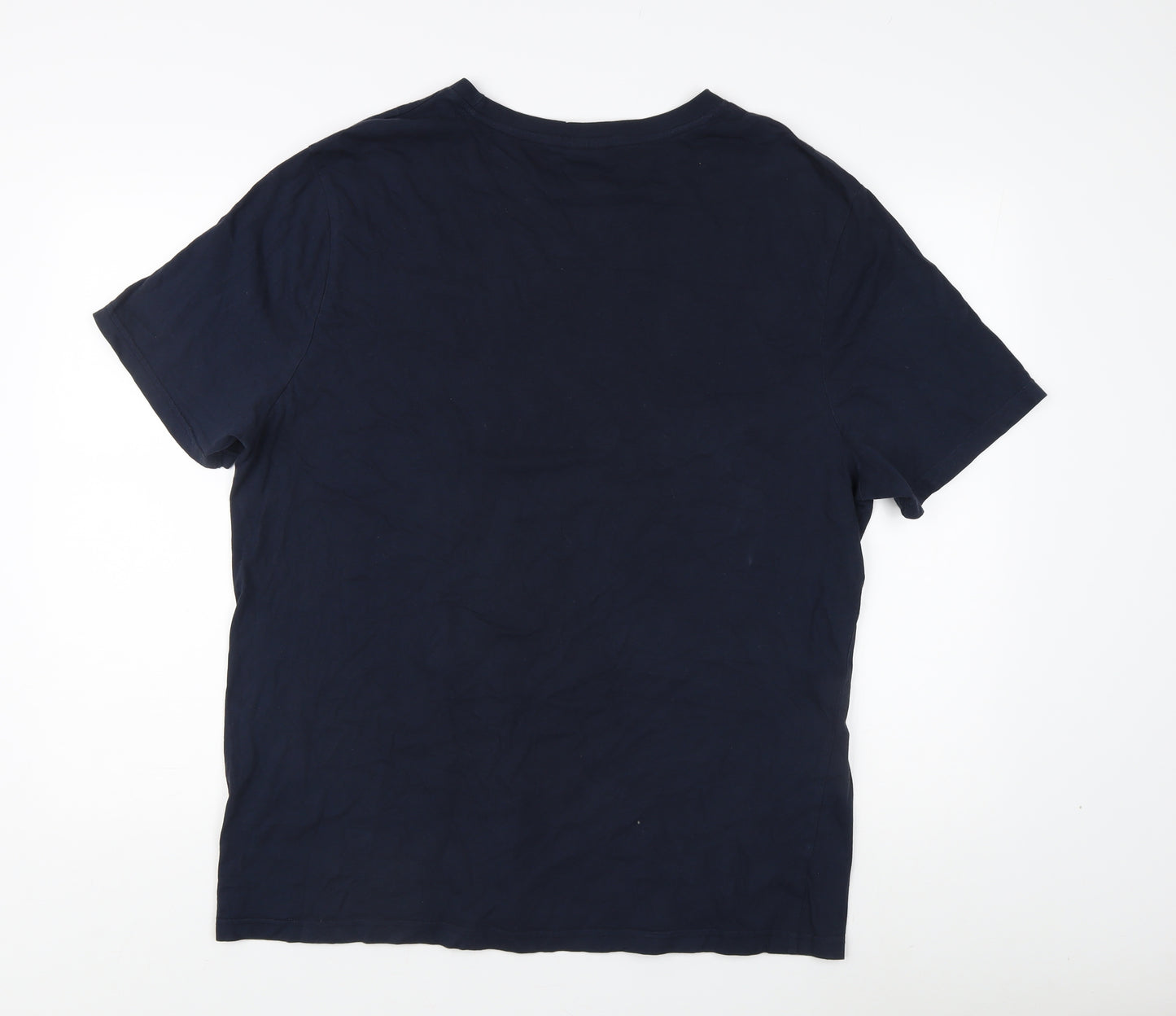 George Men's XL Blue Space Jam T-Shirt, Movie Graphic