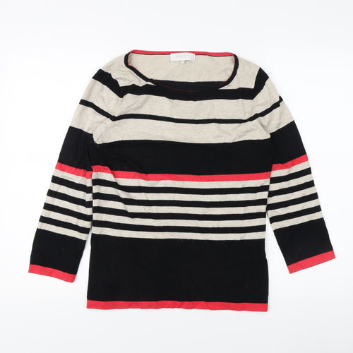 Debenhams Women's Multicoloured Stripe Pullover Jumper