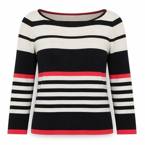 Debenhams Women's Multicoloured Stripe Pullover Jumper