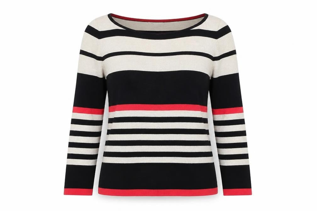 Debenhams Women's Multicoloured Stripe Pullover Jumper