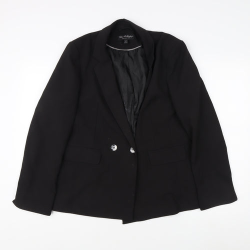 Miss Selfridge Women's Black Blazer Size 12