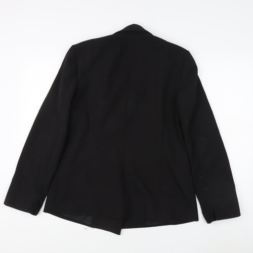 Miss Selfridge Women's Black Blazer Size 12