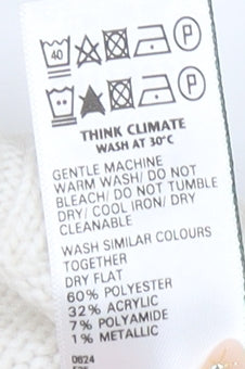 Marks and Spencer Women's Ivory Star Jumper XS