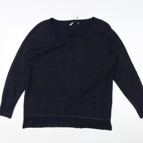 Oasis Women's Blue Pullover Jumper M