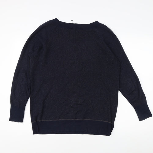 Oasis Women's Blue Pullover Jumper M