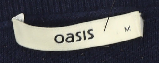 Oasis Women's Blue Pullover Jumper M