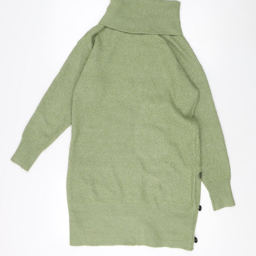 Monsoon Women's Green Roll Neck Jumper Size S