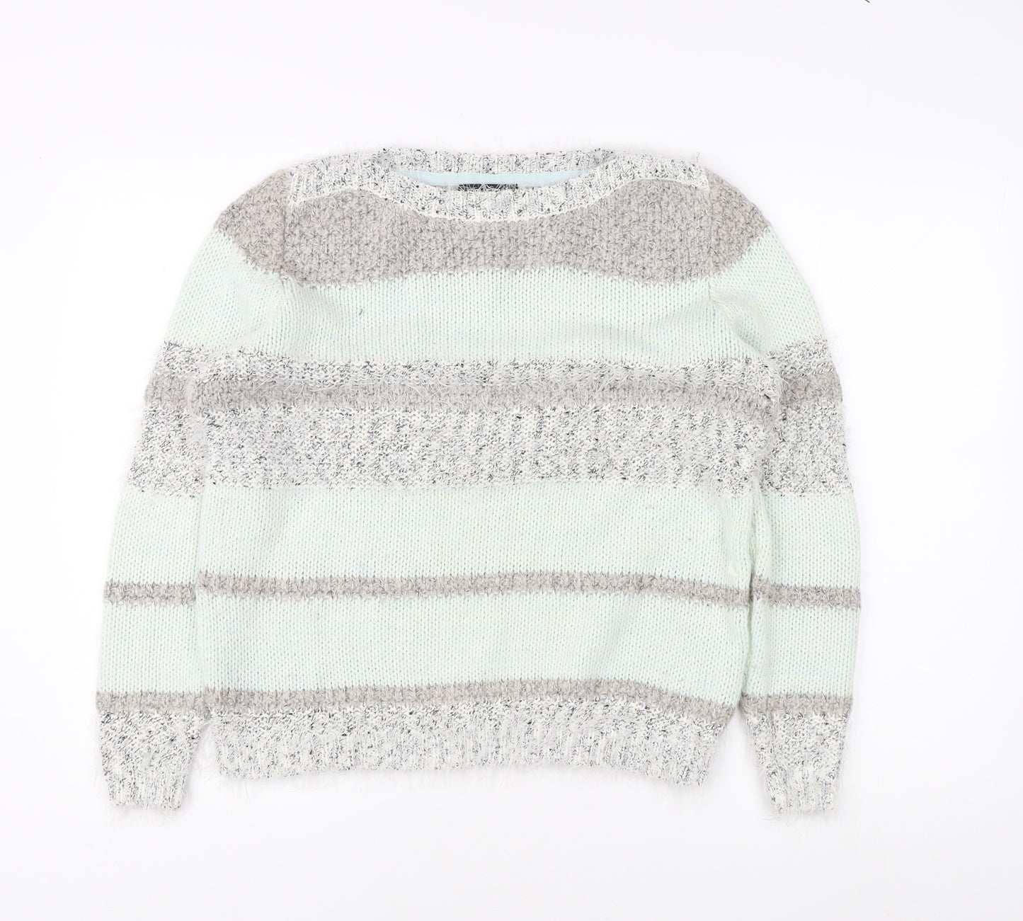 Debenhams Women's Multicoloured Striped Jumper Size 14