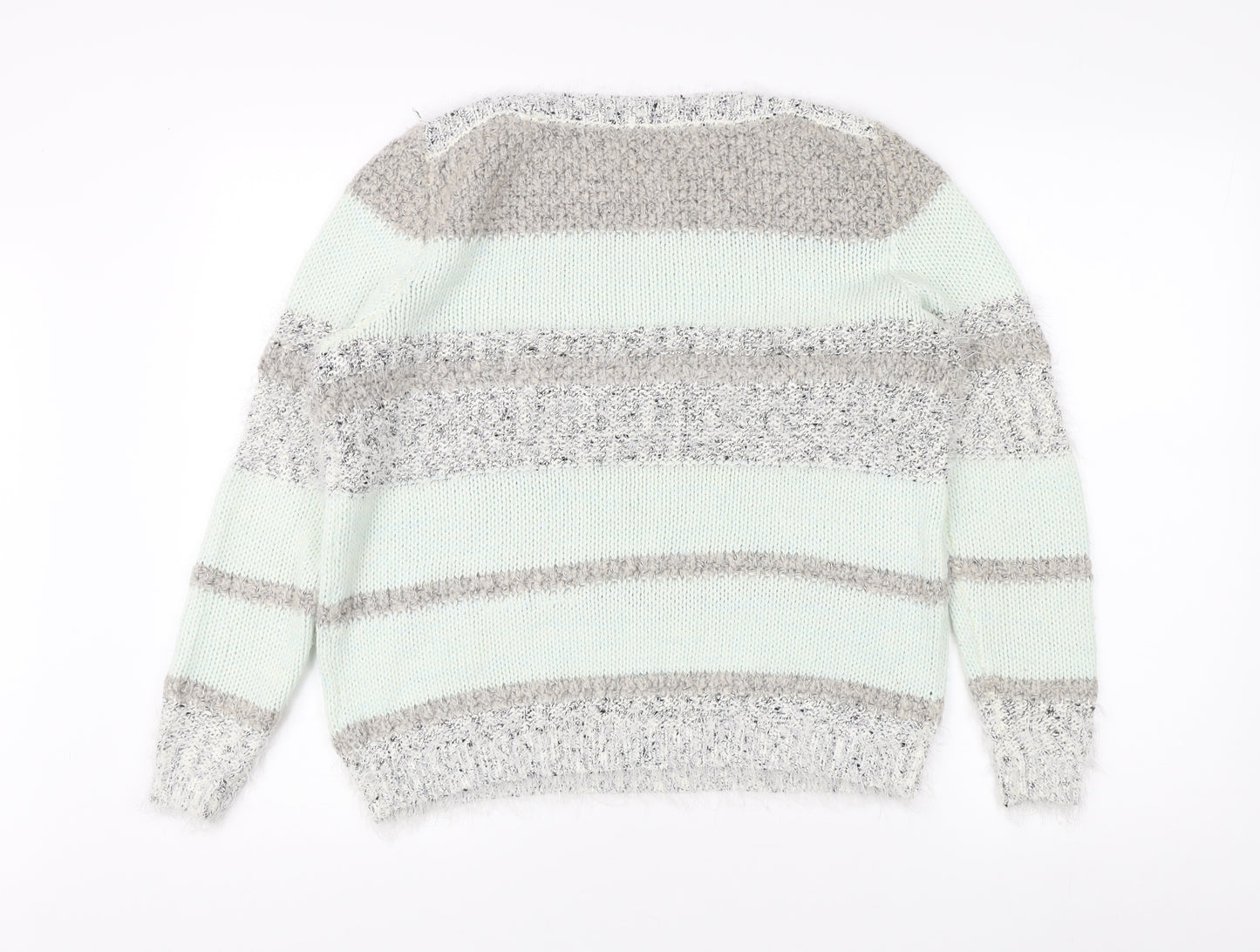 Debenhams Women's Multicoloured Striped Jumper Size 14