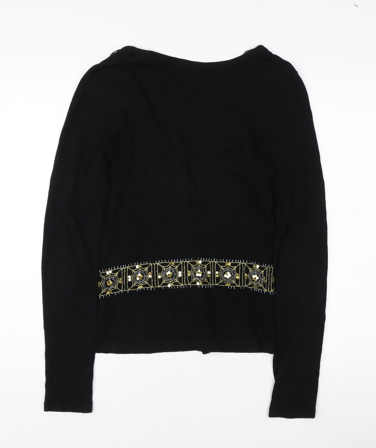 H&M Women's Black Cardigan Size 6