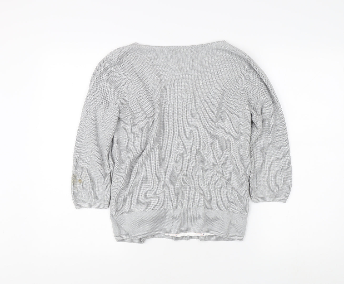 Marks and Spencer Women’s Grey Wrap Jumper Size 12