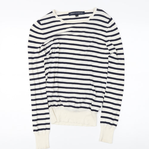 French Connection Women's XS Stripe Pullover Jumper