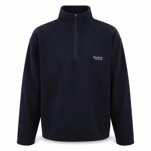 Regatta Men's Black Fleece Pullover Sweatshirt, M