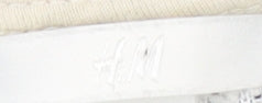 H&M Women's Ivory L Pullover Crew Neck Jumper