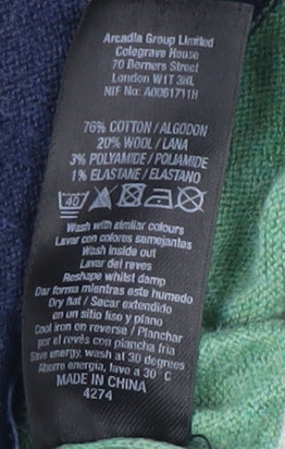 Miss Selfridge Women's Striped Cardigan, Multicoloured, Size 12