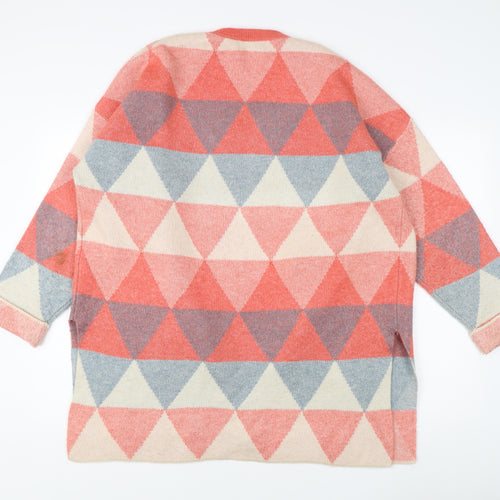 Marks and Spencer Women's Multicolour Open Front Cardigan L