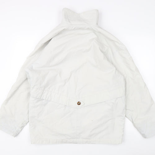 Nuage Women's White Mid-Length Jacket Size 10