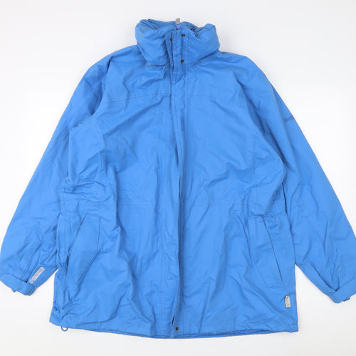 Regatta Men's Blue Waterproof Jacket, Size 46