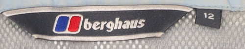Berghaus Women's Blue Waterproof Rain Jacket, Size 12