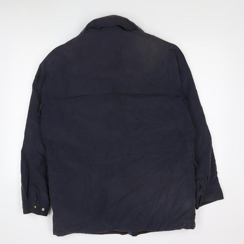 Guise Men's Black Military Jacket M, Full Zip Casual