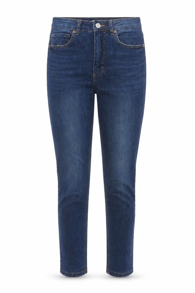 Front view of RE High Rise Skinny Blue Women's Jeans, size 8