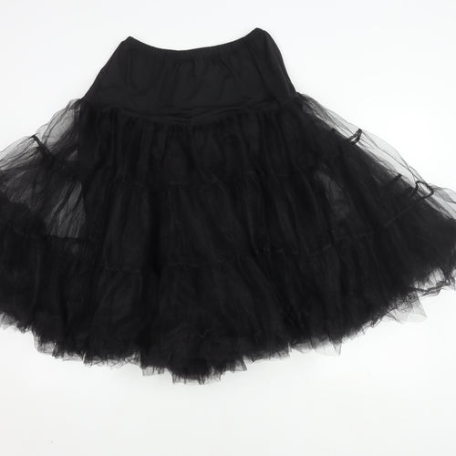 Lindy Bop Women's Black Full Pettiskirt, Size 14
