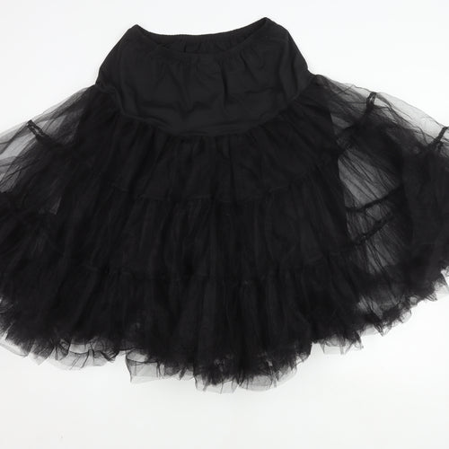Lindy Bop Women's Black Full Pettiskirt, Size 14