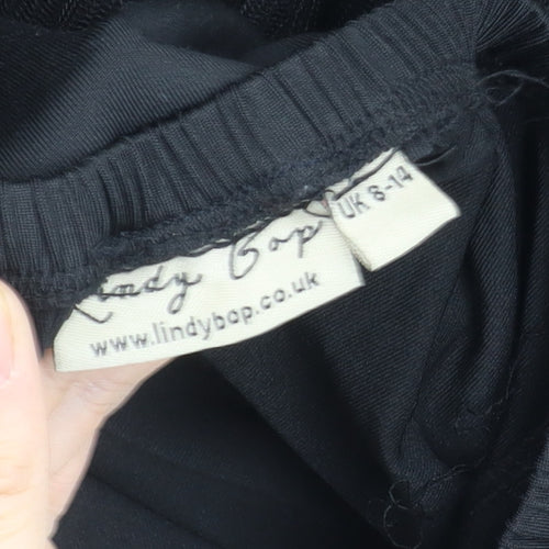 Lindy Bop Women's Black Full Pettiskirt, Size 14