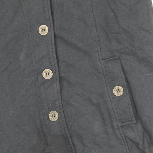 Mi Fresia Women's Black Buttoned Jacket XL