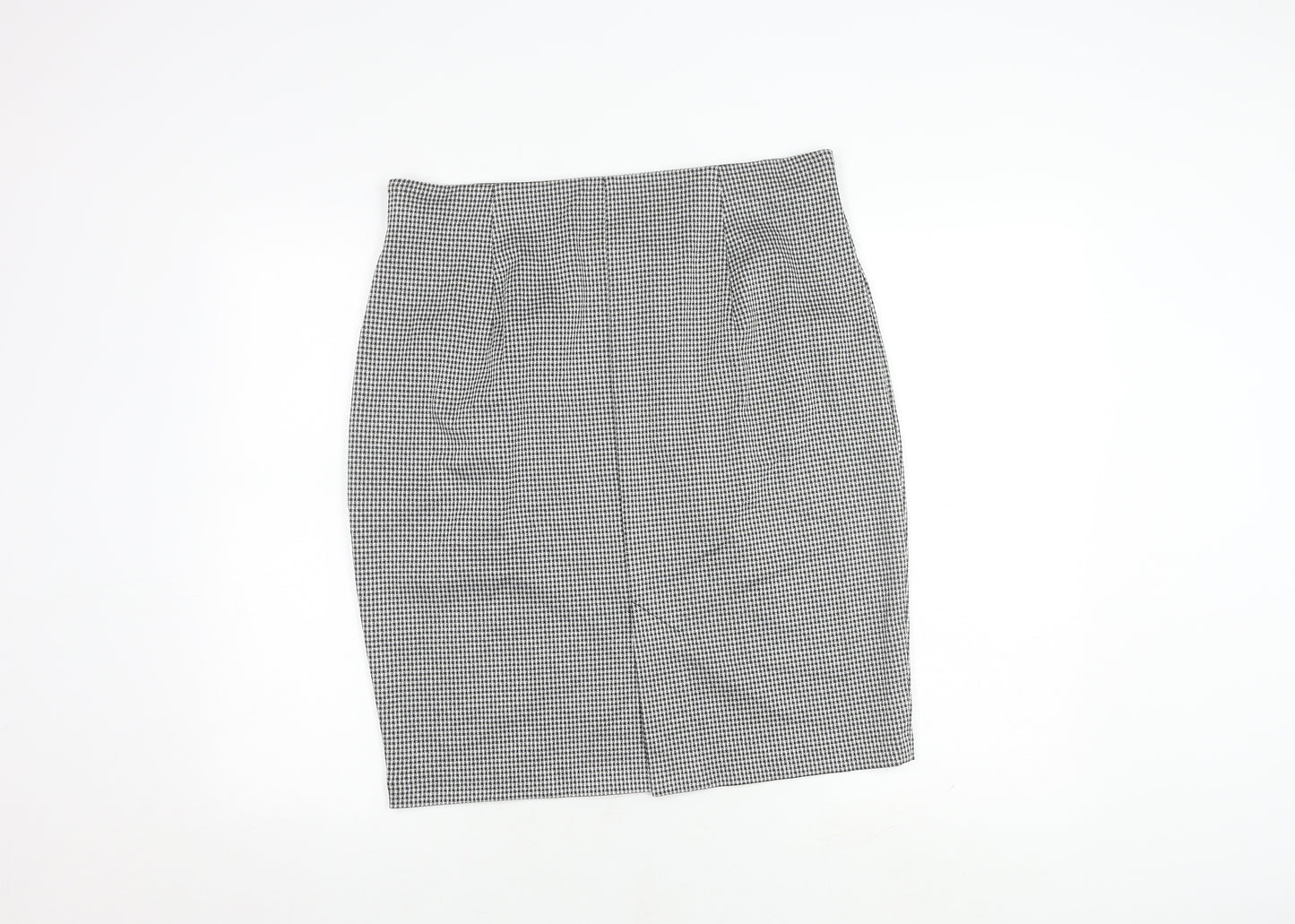 Marks and Spencer Women’s Black Check Pencil Skirt Size 16