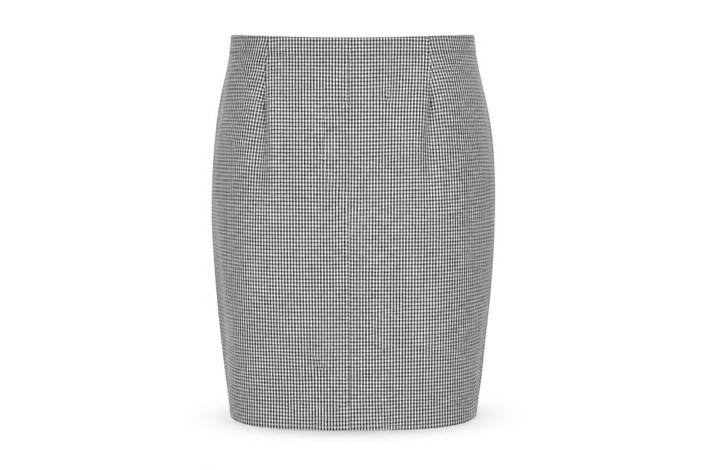 Marks and Spencer Women’s Black Check Pencil Skirt Size 16