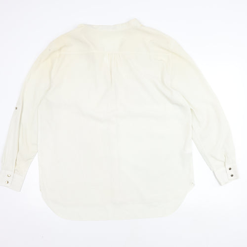 Next Women's White Basic Blouse Size 16