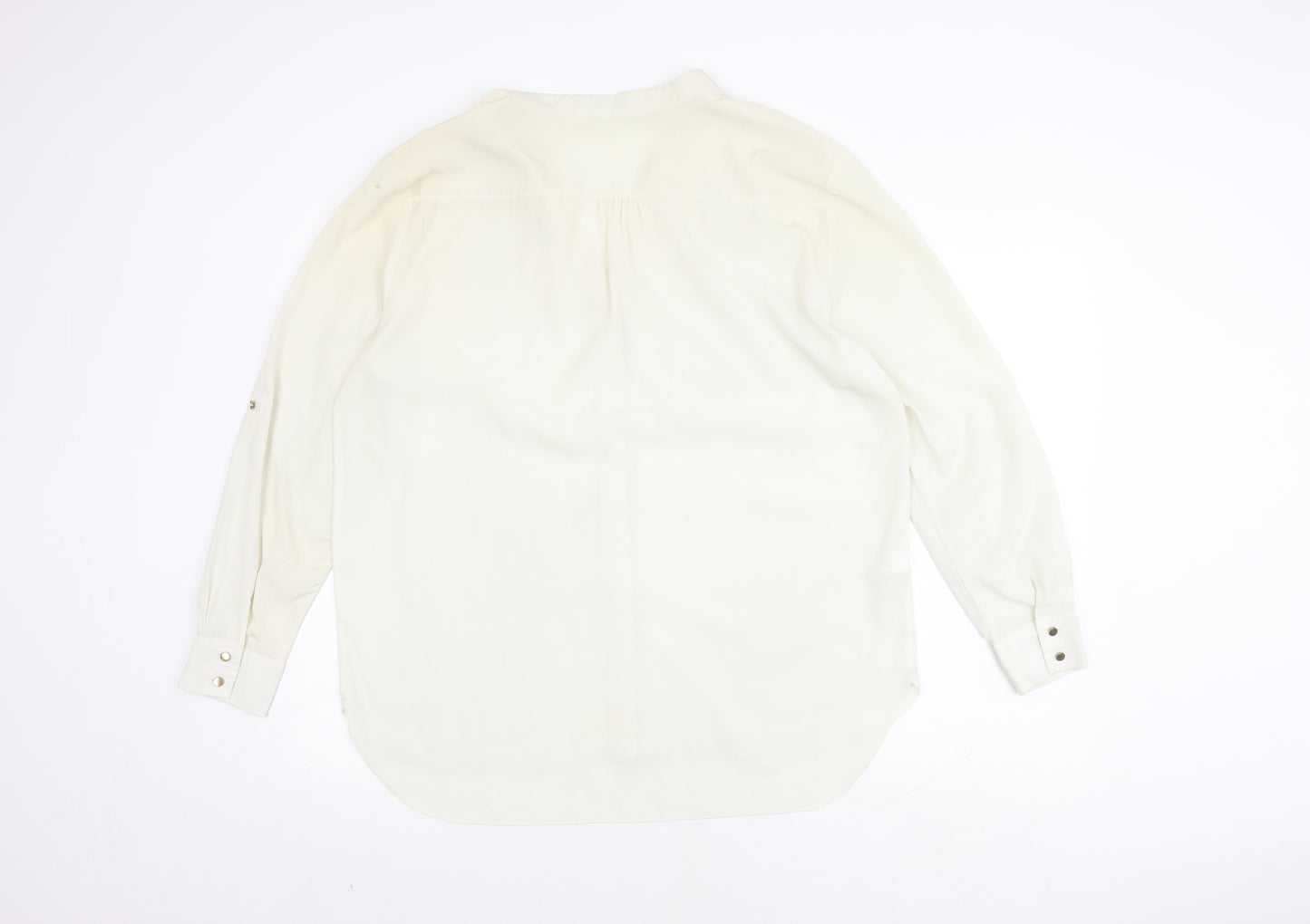 Next Women's White Basic Blouse Size 16
