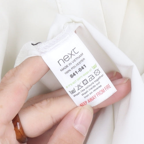 Next Women's White Basic Blouse Size 16
