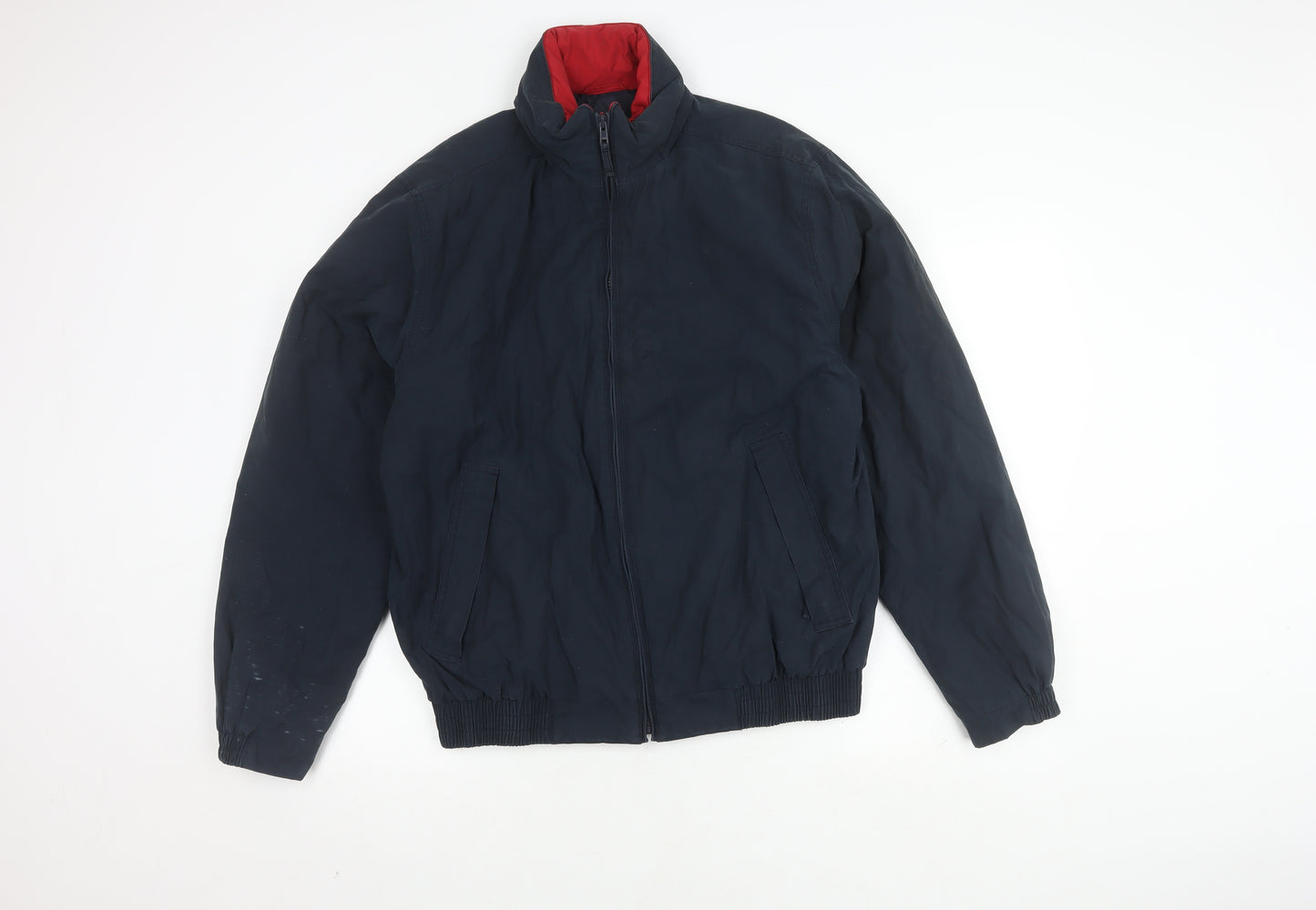 Marks and Spencer Men's Blue Bomber Jacket M