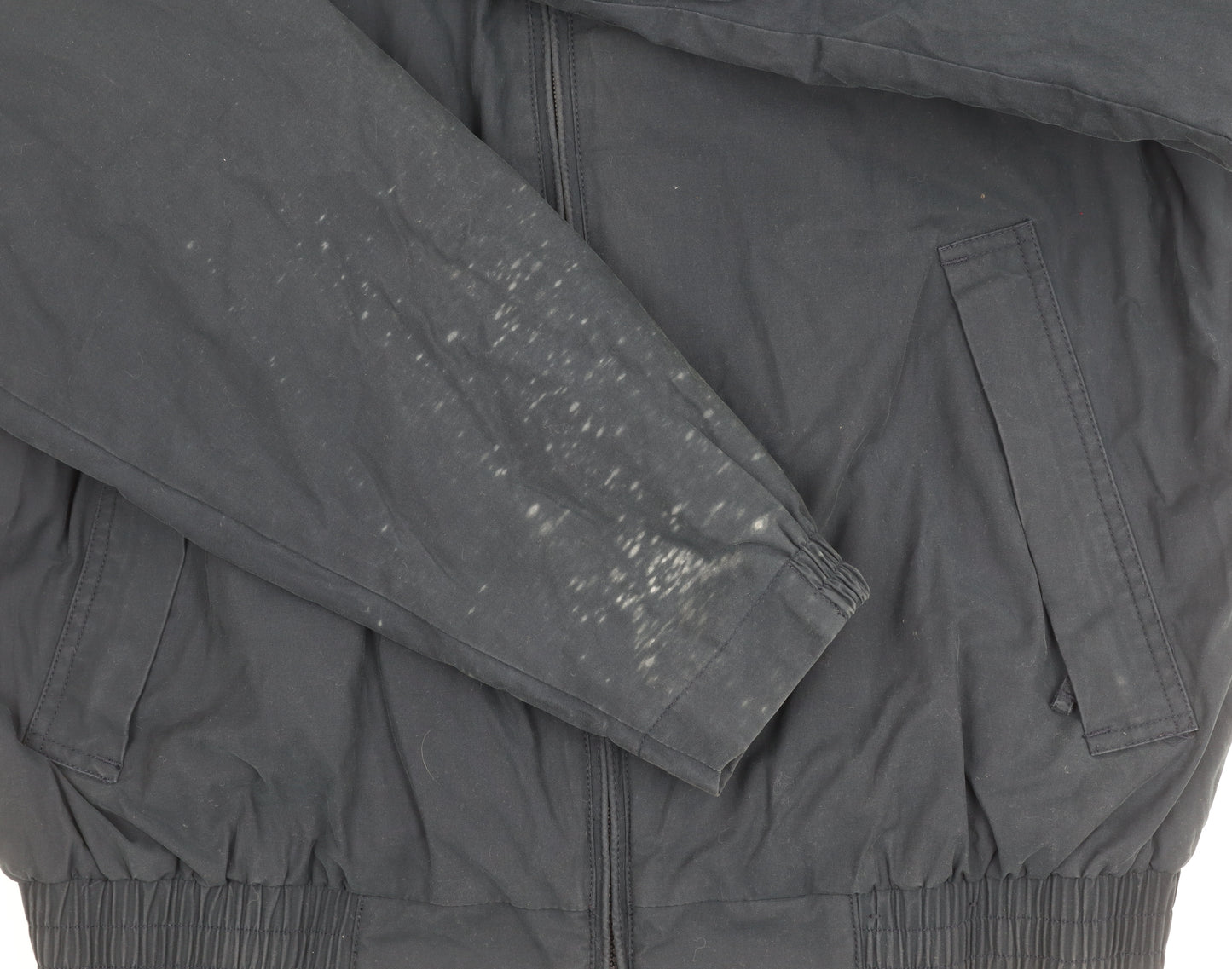 Marks and Spencer Men's Blue Bomber Jacket M