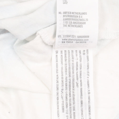 Abercrombie Boys Multicoloured Graphic T-Shirt 9-10 Years