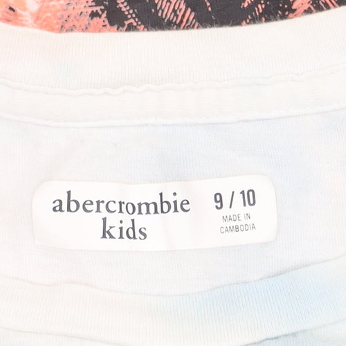 Abercrombie Boys Multicoloured Graphic T-Shirt 9-10 Years