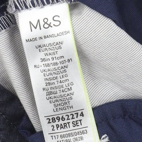 Marks and Spencer Men’s Grey Trousers, Size 36
