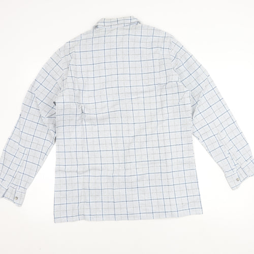 St Michael Men's Multicoloured Check Shirt 15.5
