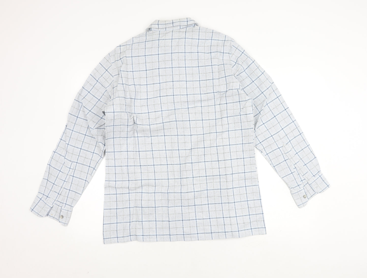St Michael Men's Multicoloured Check Shirt 15.5